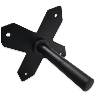 Wall-Mounted Weight Plate Storage Horn