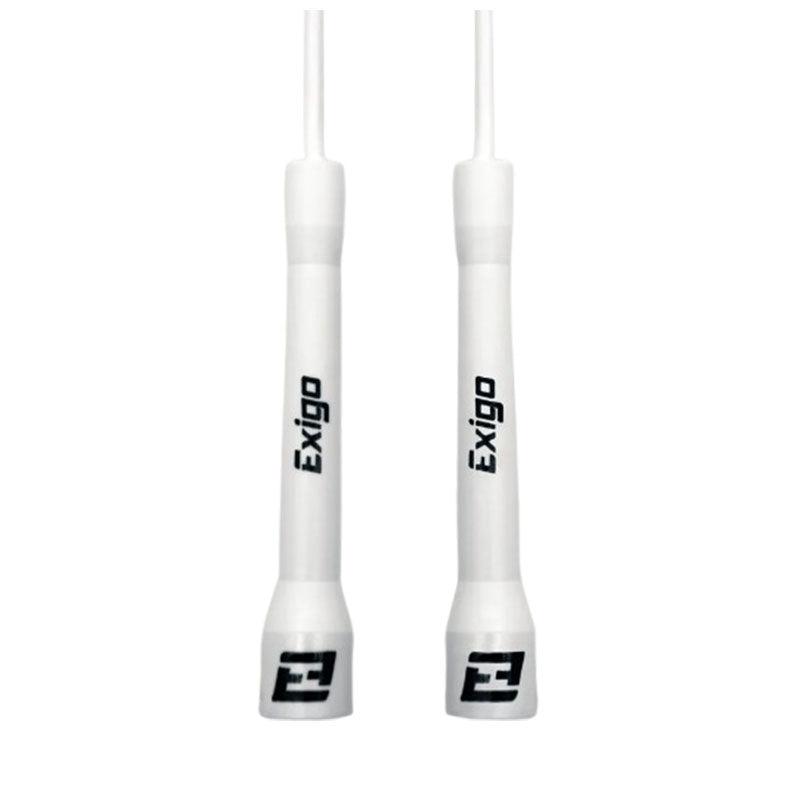 Exigo Stealth Super Pro Adjustable Speed Rope - White