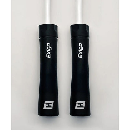 Exigo Stealth Heavy Power Jump Rope - White - Black