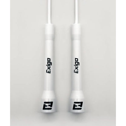 Exigo Stealth Super Pro Adjustable Speed Rope - White - White