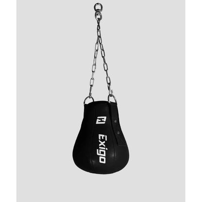 Exigo Super Pro 6kg Leather Maize Ball - Red - Black