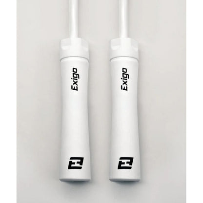 Exigo Stealth Heavy Power Jump Rope - White - White